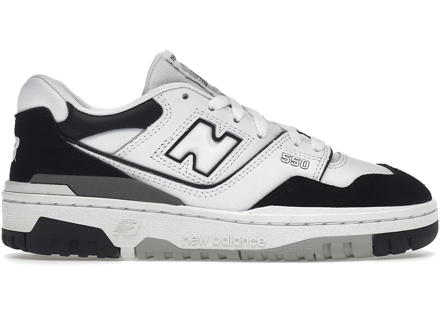 New Balance 550 White Black Rain Cloud