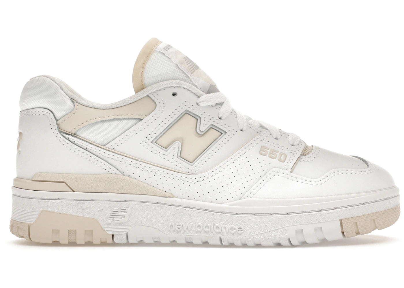 New Balance 550 White Linen