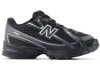 New Balance 740 à Lacets Élastiques Noir Argent Métallisé