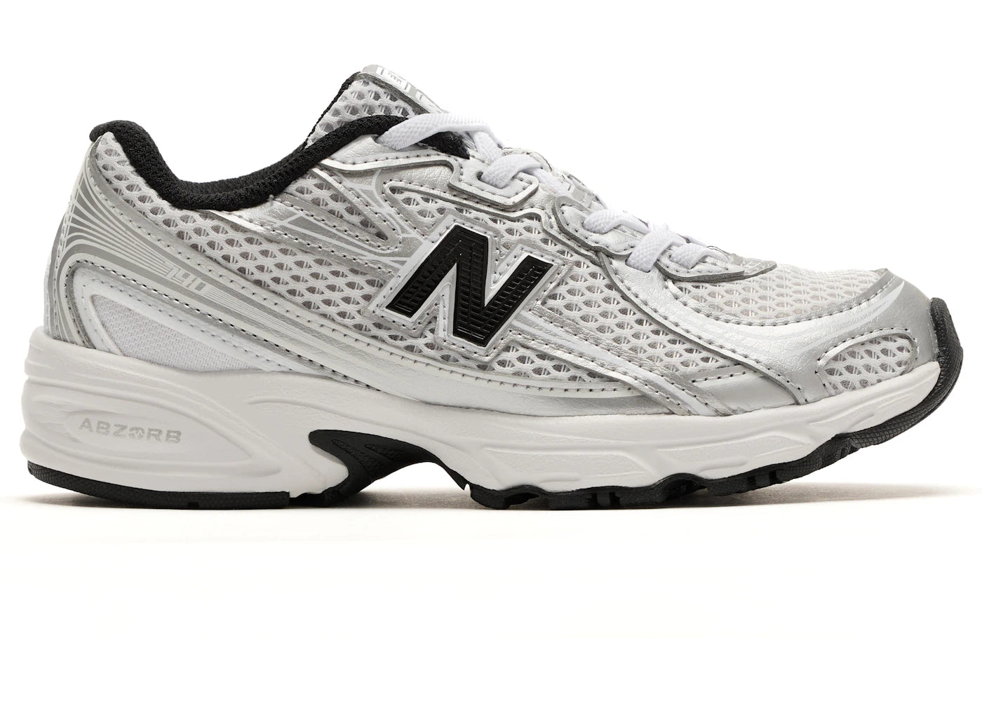New Balance 740 à lacets élastiques Gris Noir