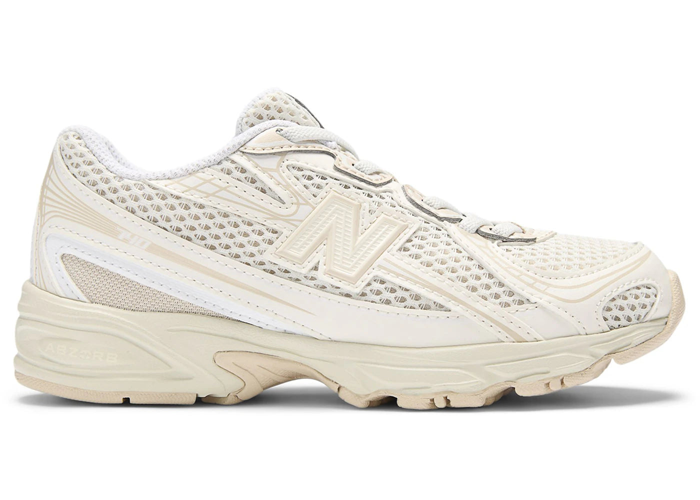 New Balance 740 Bungee Lace Sea Salt Angora