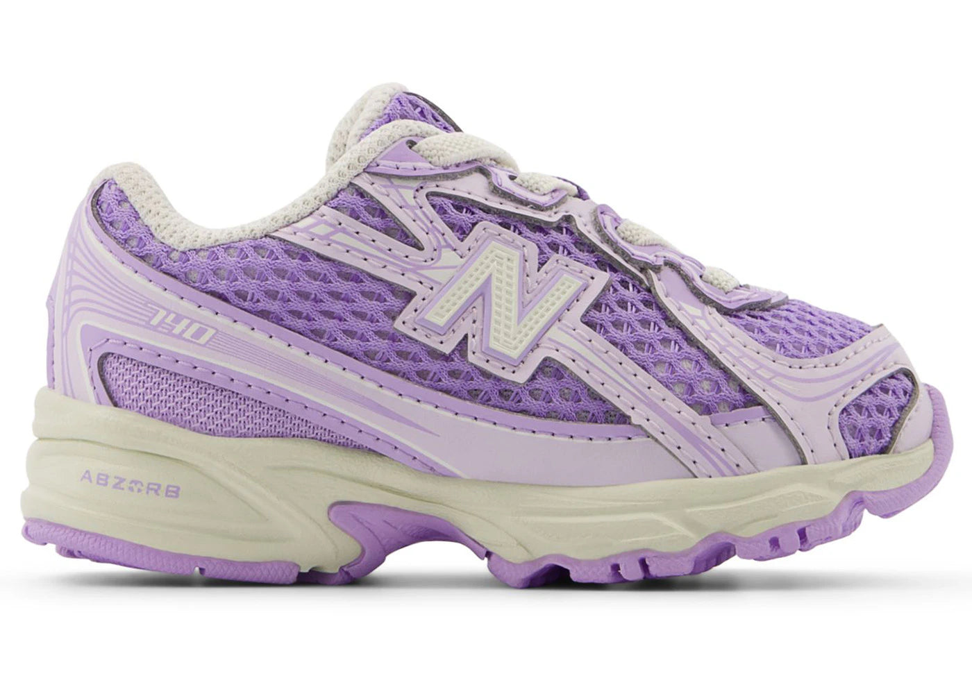New Balance 740 Bungee Lace Taro Angora