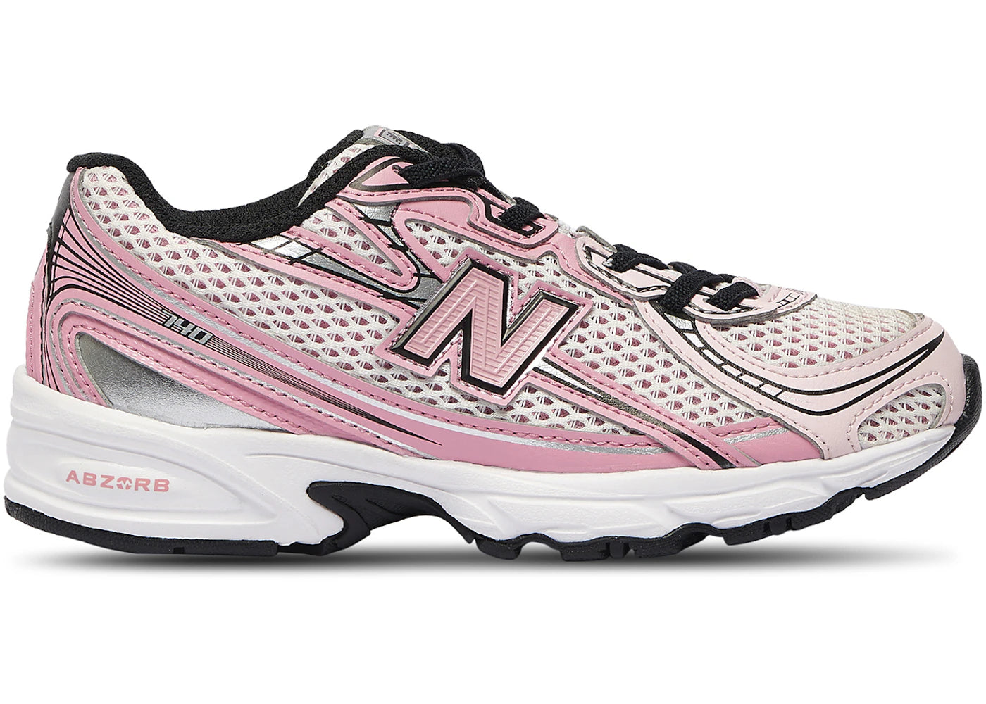 New Balance 740 Bungee Lace Washed Burgundy Pink Taffy