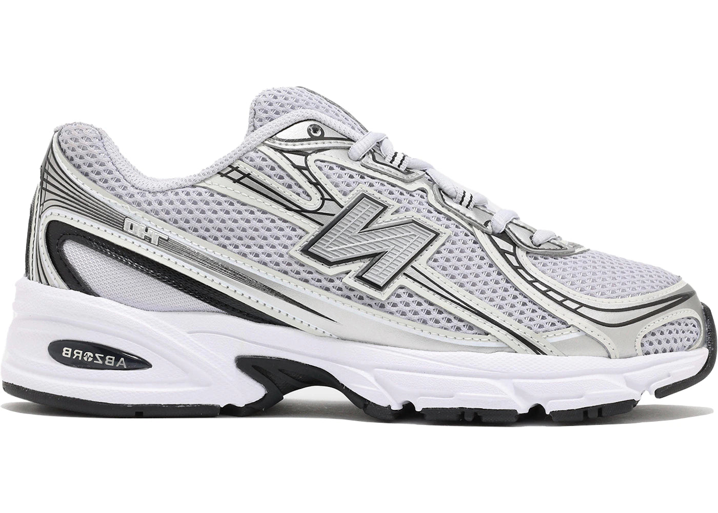 New Balance 740 Gris Perle Blanc