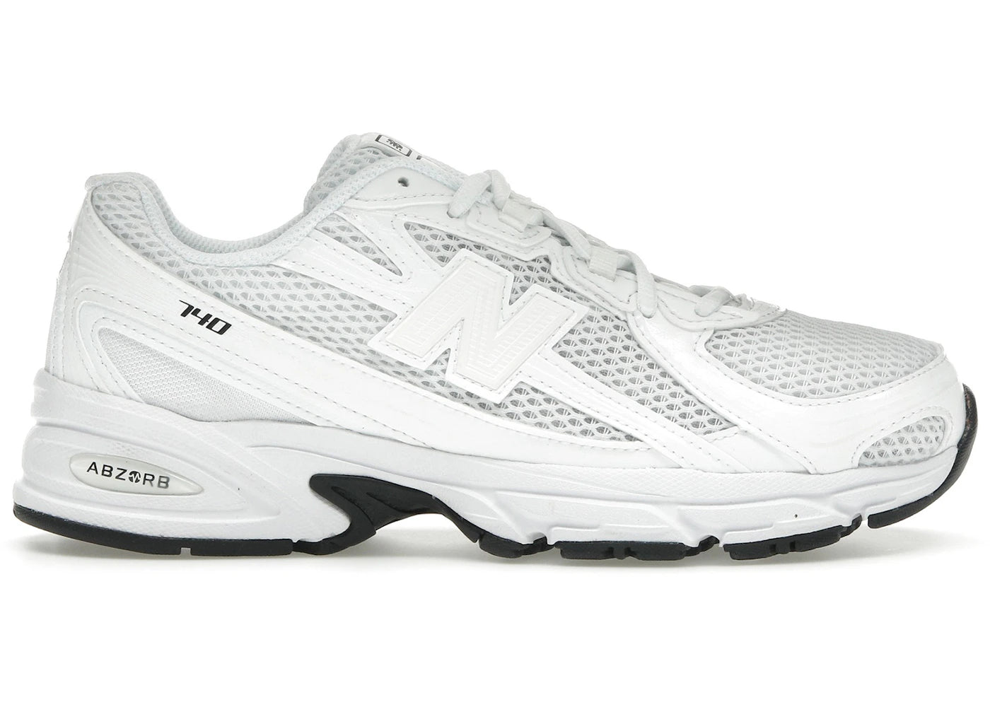 New Balance 740 Triple White