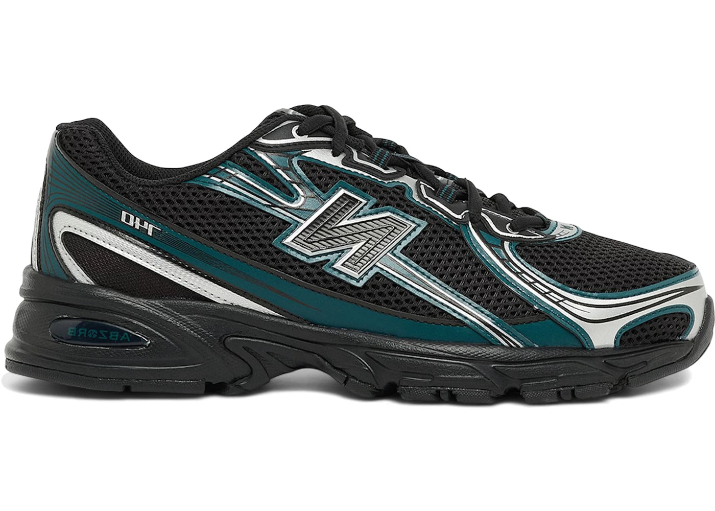 New Balance 740v2 Noir Vert