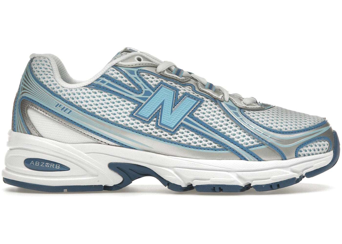 New Balance 740v2 Bleu Agate Blanc