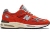 New Balance 991v2 MiUK Grenadine Fire Whirl