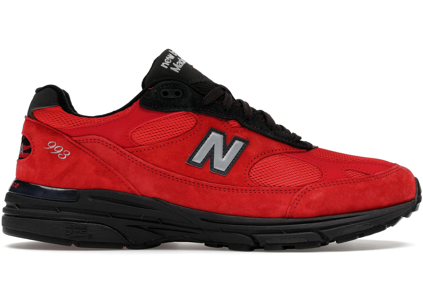 New Balance 993 MiUSA Rot Schwarz