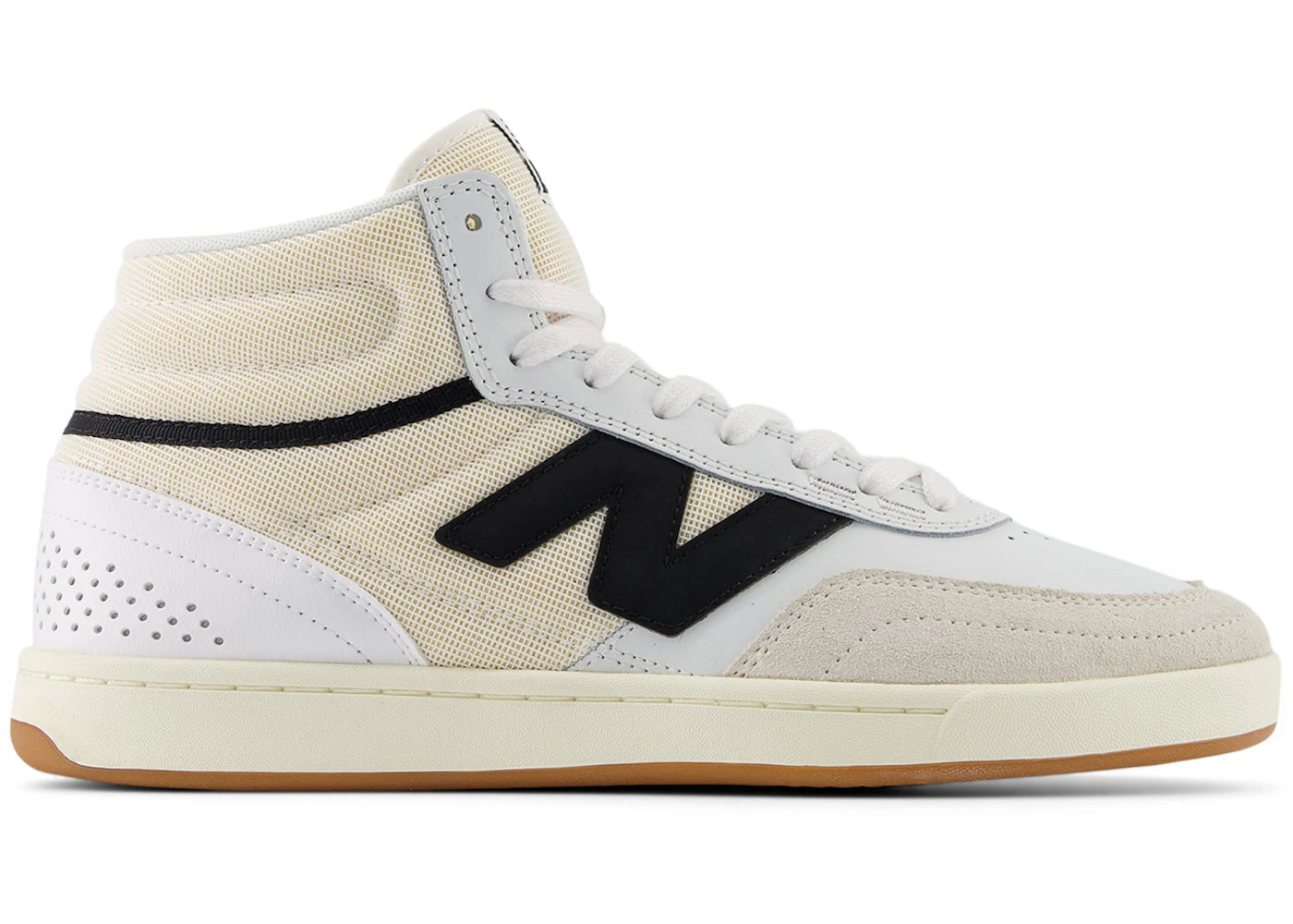 New Balance Numeric 440 High v2 Weiß Schwarz