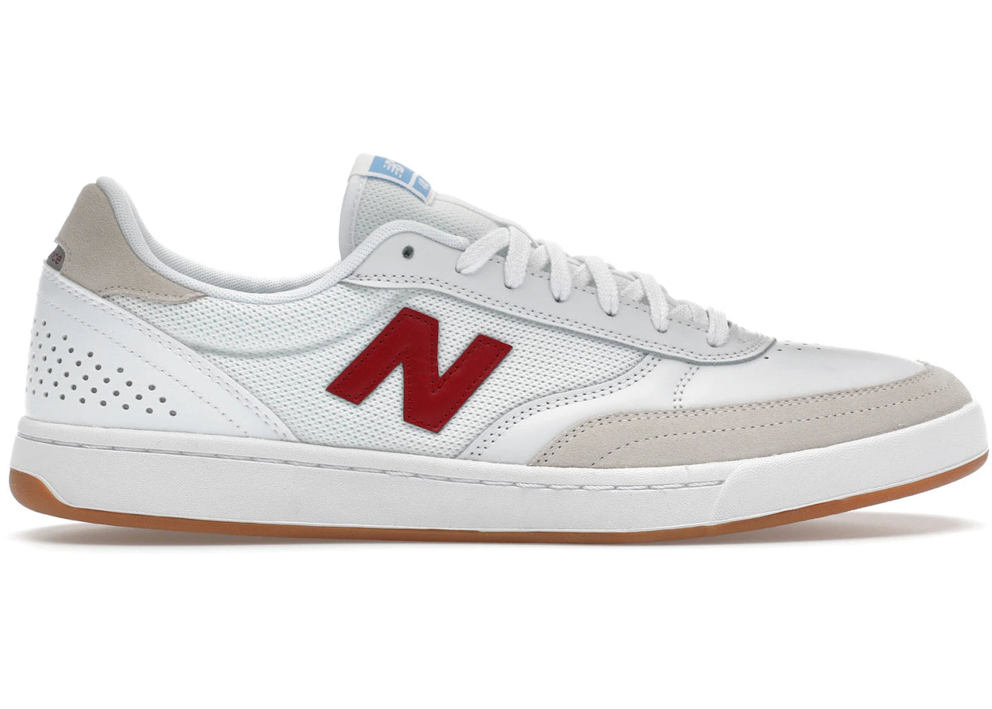 New Balance Numeric 440 Weiß Rot