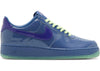 Nike Air Force 1 Low Lackleder Mystic Navy Grape Ice