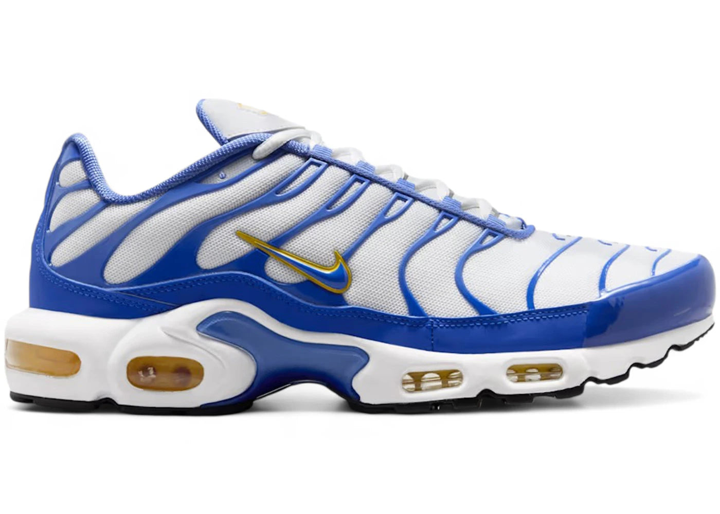 Nike Air Max Plus White Lyon Blue Varsity Maize