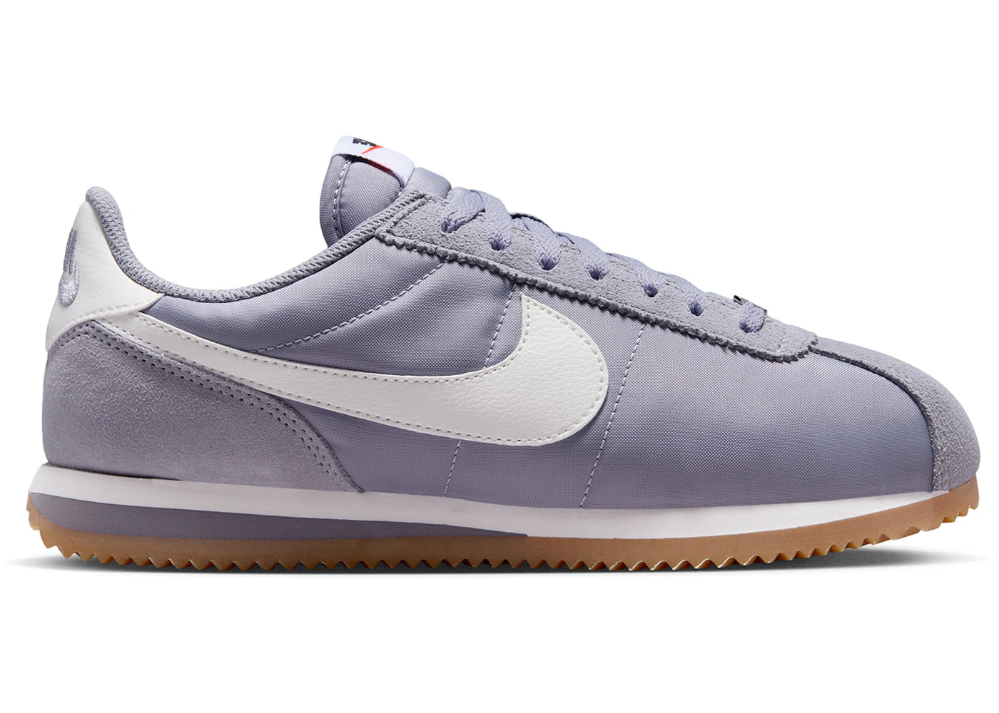 Nike Cortez Textile Cement Grey Gum Light Brown Safety Orange Sail