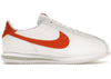 Nike Cortez Blanc Orange Feu de Camp