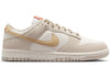 Nike Dunk Low SE Sail Light Orewood Brown Leinen