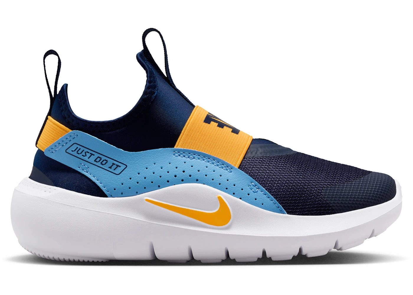 Nike Flex Runner 4 Marine Bleu Université Orange Laser