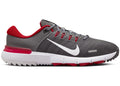 Nike Free Golf Next Nature Gris fer Rouge universitaire Gris fumé Blanc