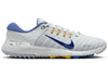 Nike Free Golf Pure Platinum University Gold Wolf Grey Astronomy Blue