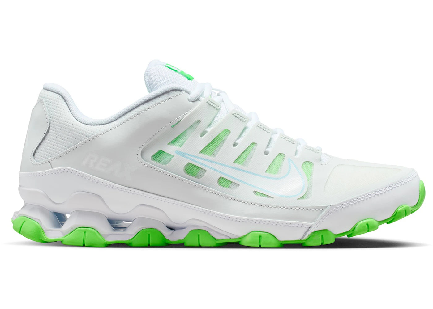 Nike Reax 8 TR Blanc cassé Vert clair Bleu glacier