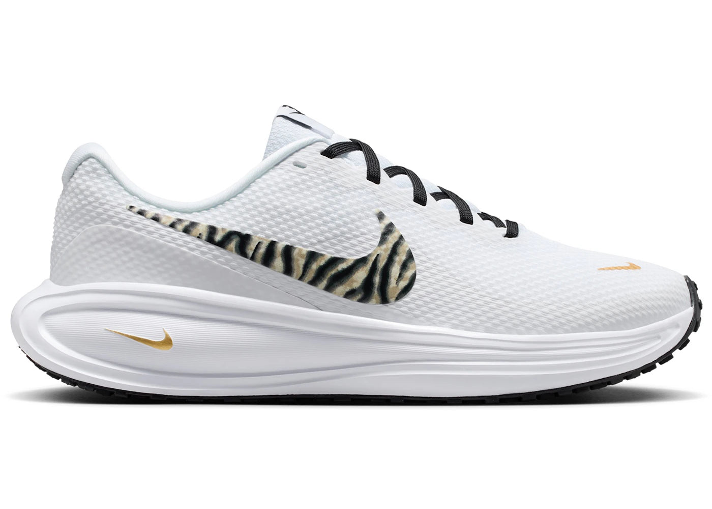 Nike Revolution 8 Weiß Gold Kokosmilch Schwarz