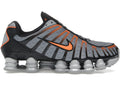 Nike Shox TL Light Smoke Grey Black Bright Mandarin