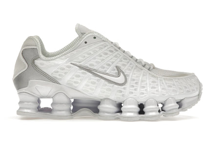 Nike Shox TL White Metallic Silver Max Orange