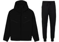 Ensemble pantalon et sweat à capuche zippé Nike Sportswear Tech Fleece Windrunner Noir/Noir