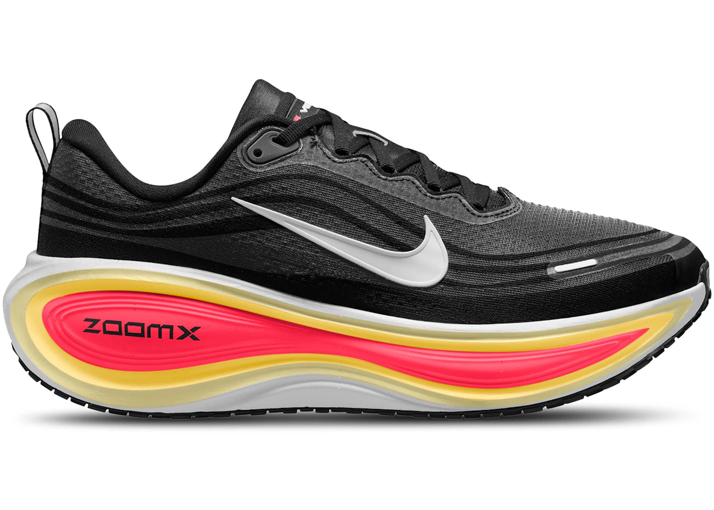 Nike Vomero Plus Noir Carmin Vif Blanc