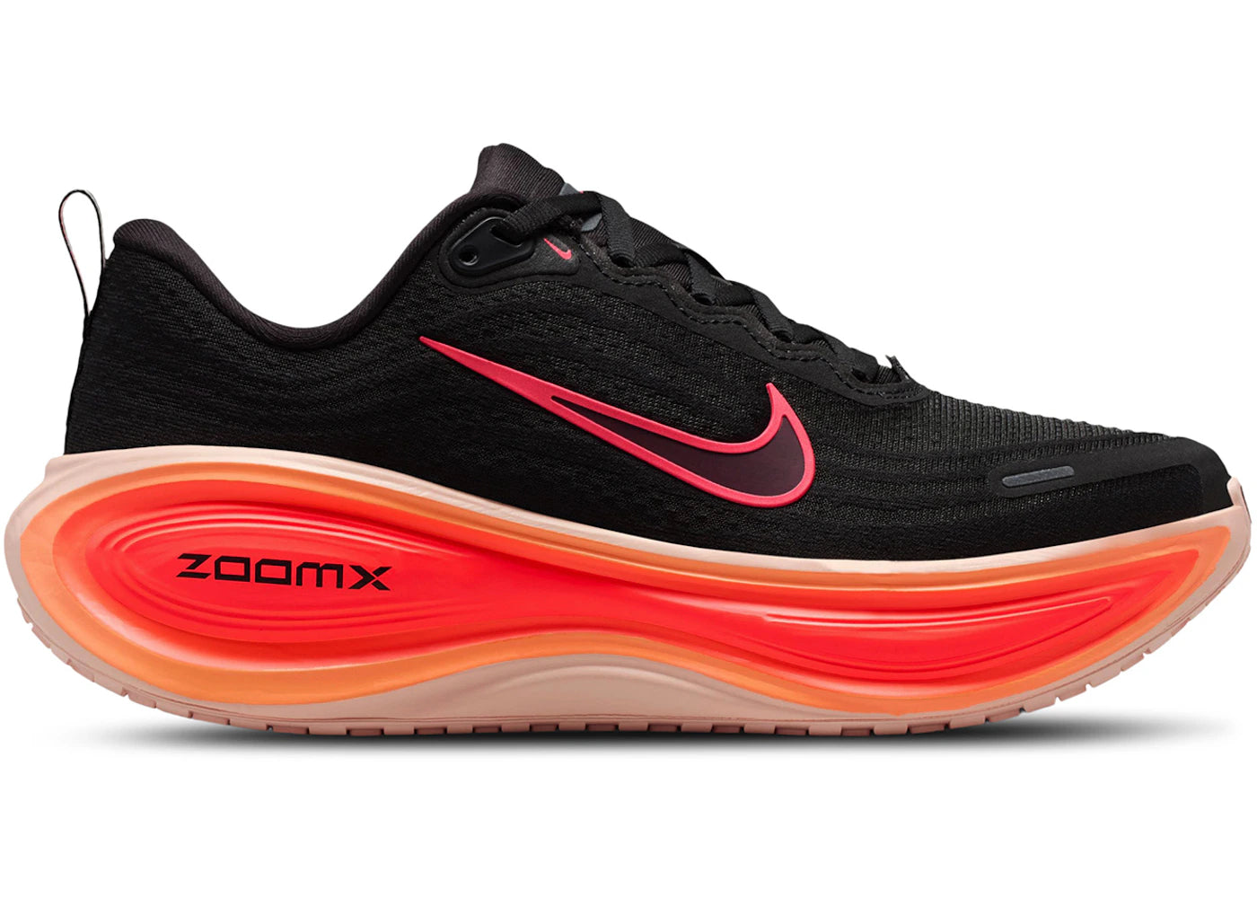 Nike Vomero Plus Noir Mangue brillante Lave ardente