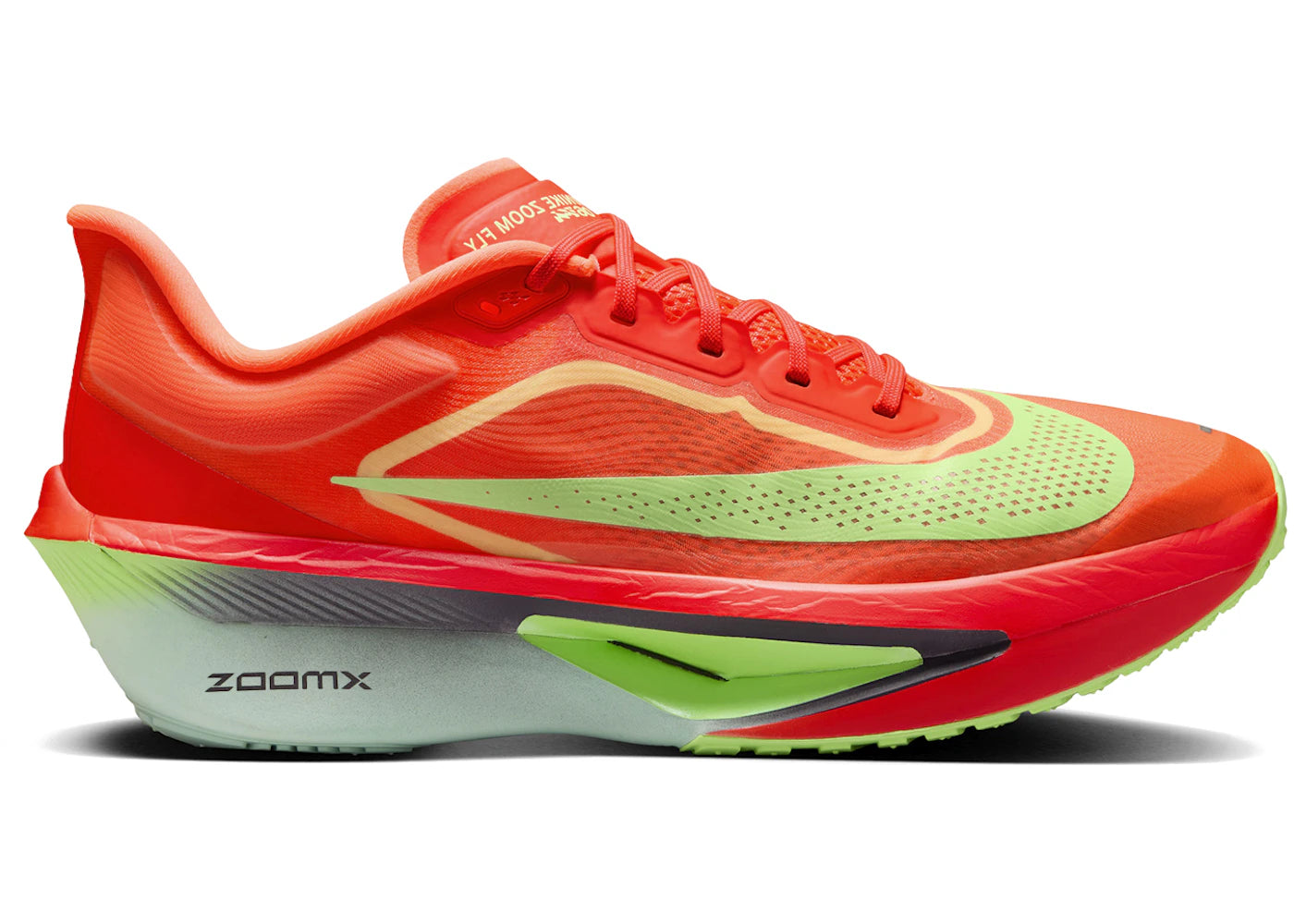 Nike Zoom Fly 6 Cramoisi Vif Citron Vert Pétillant Mousse de Menthe Violet Caverne
