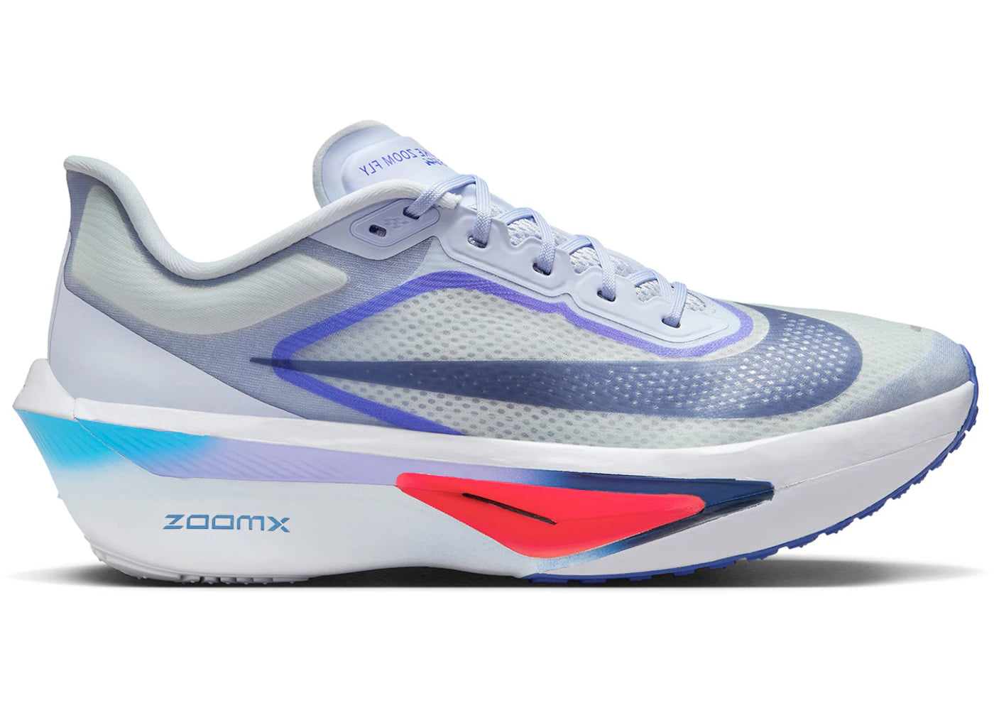 Nike Zoom Fly 6 Ghost Football Gris Bleu Éclair Bleu Vide