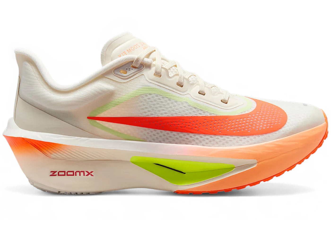 Nike Zoom Fly 6 Pale Ivory Hyper Crimson Barely Volt