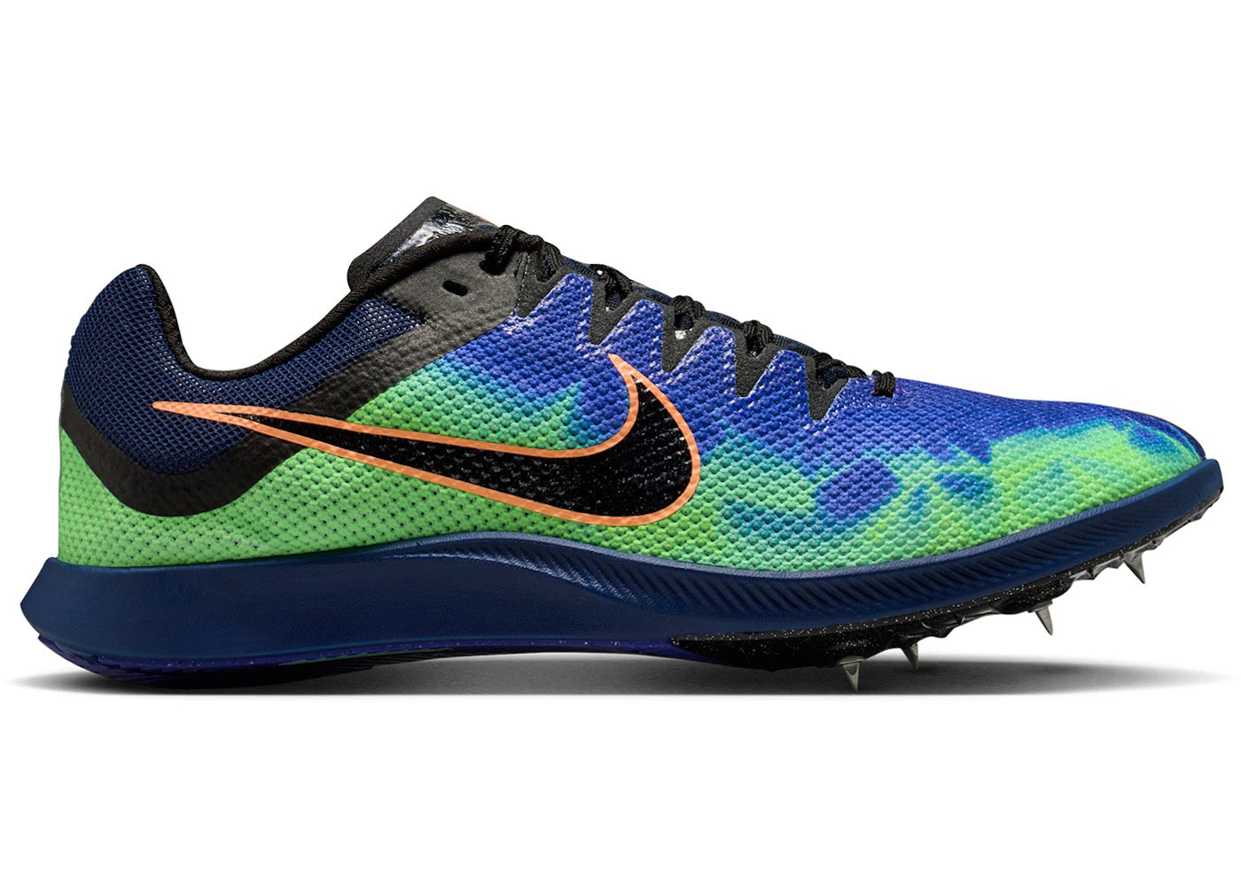 Nike Zoom Rival Distance Glam Noir obsidienne éclat indigo