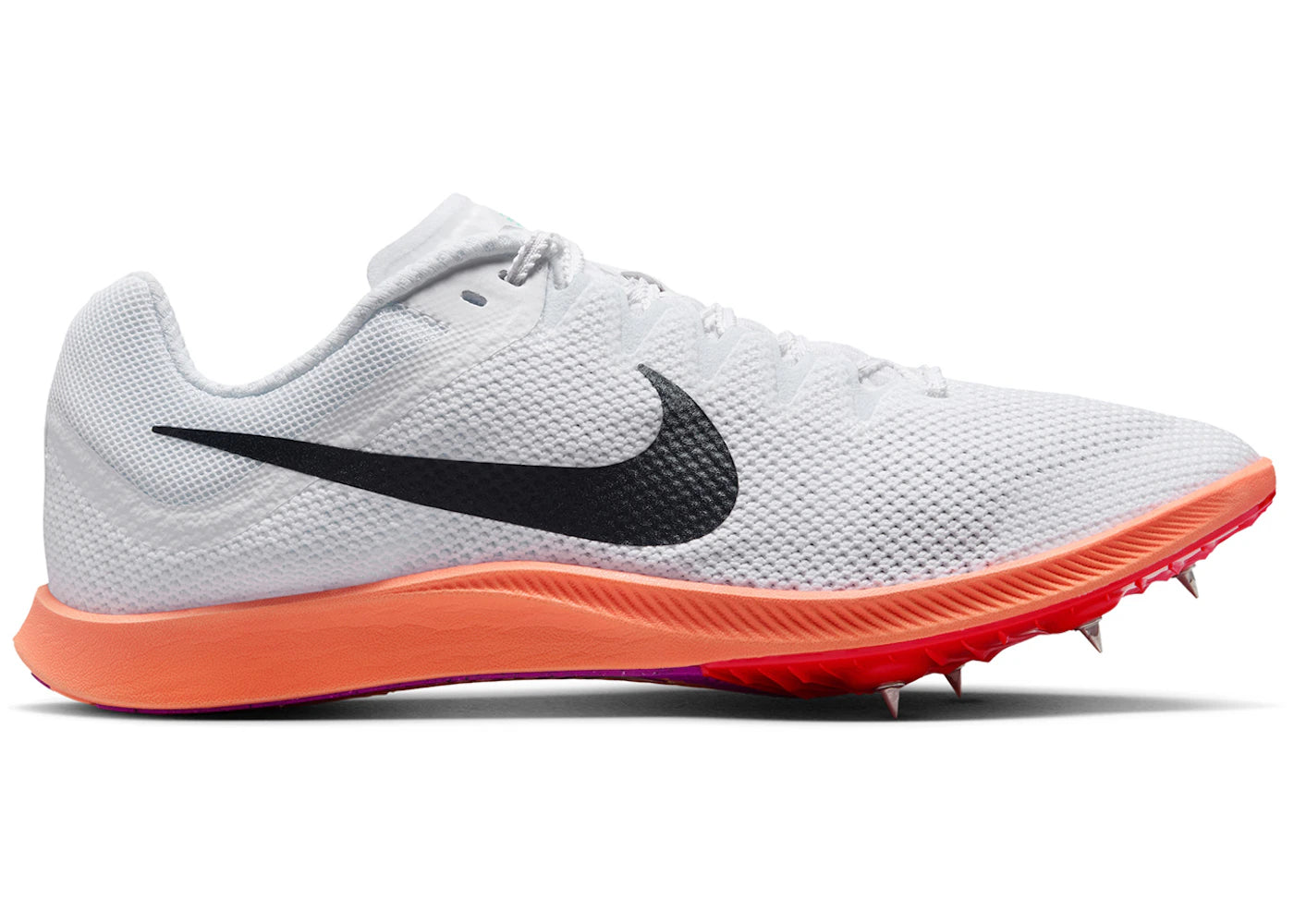Nike Zoom Rival Distance Weiß/Hellrot