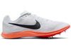 Nike Zoom Rival Distance Weiß/Hellrot