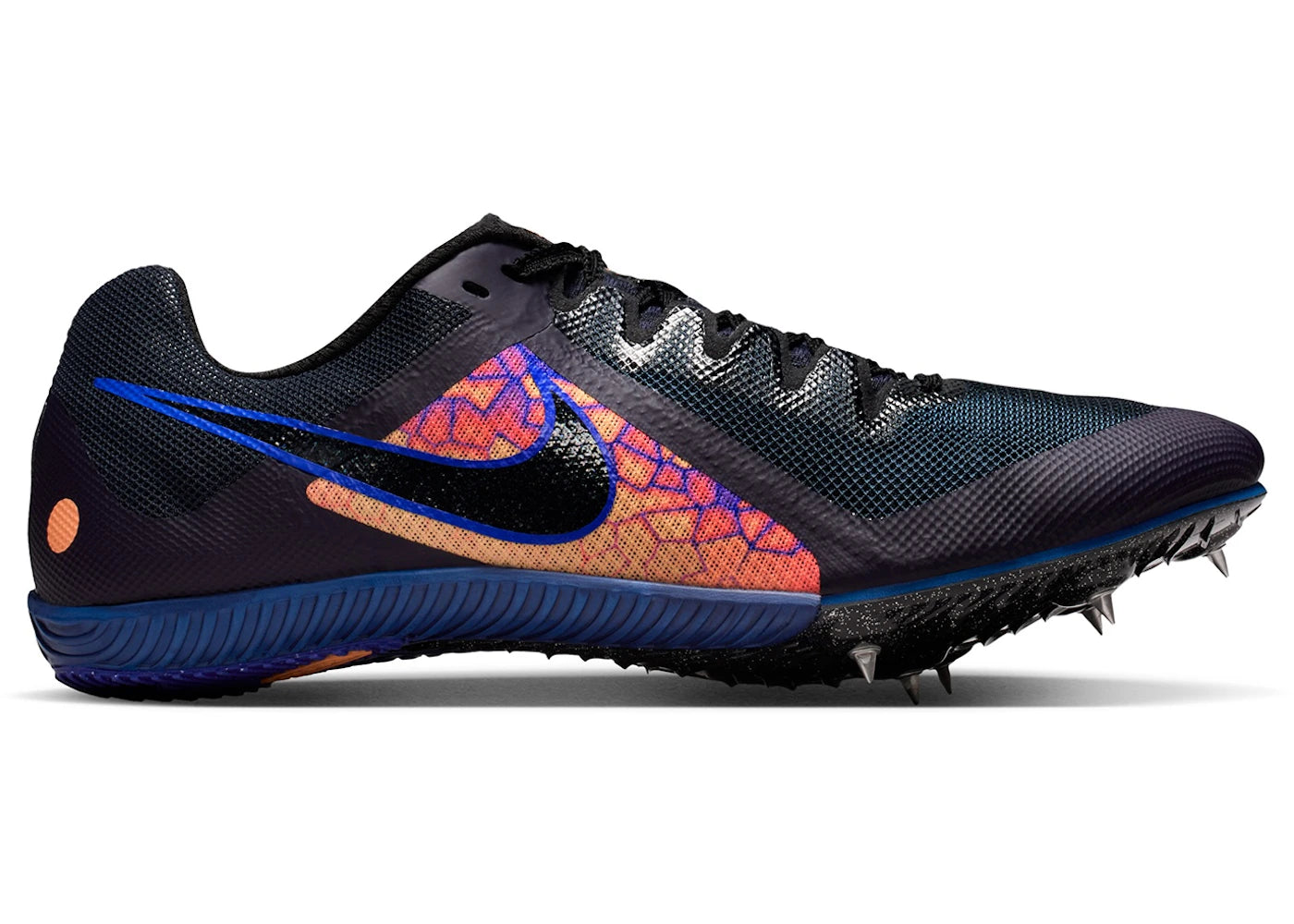 Nike Zoom Rival Multi Glam Dark Obsidian Orange Pulse
