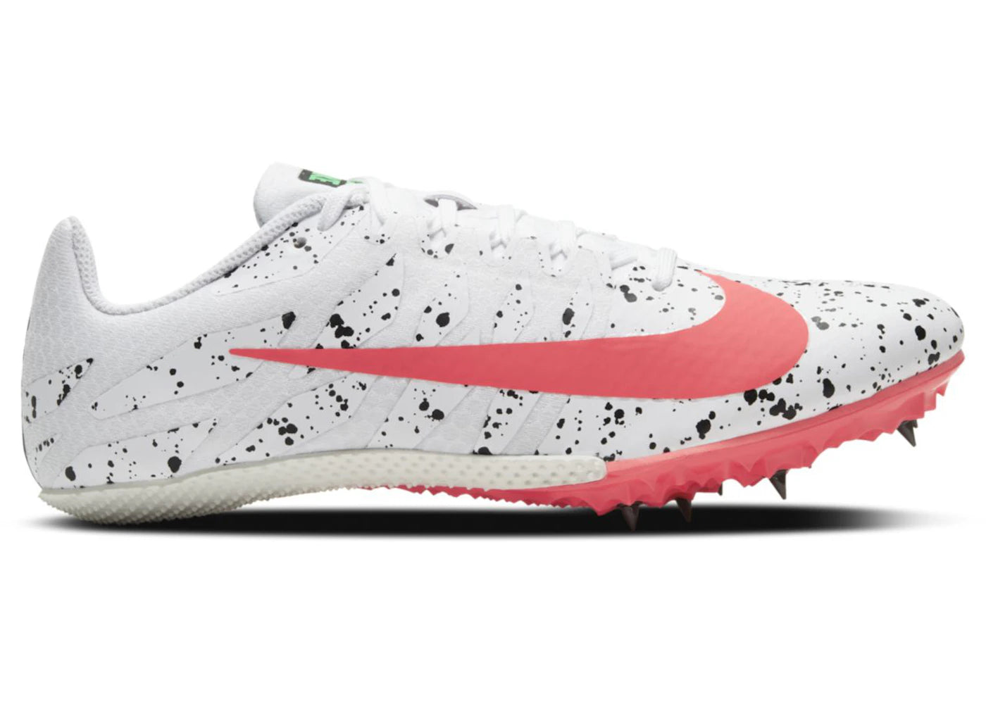 Nike Zoom Rival S 9 Paint Splatter Weiß Karmesinrot Jade