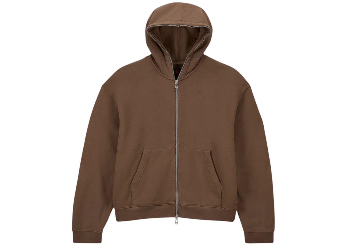 Jordan x Travis Scott Full-Zip Hoodie Braun