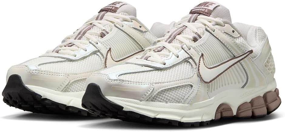 Nike Zoom Vomero 5 Sail Nerzbraun Schwarz