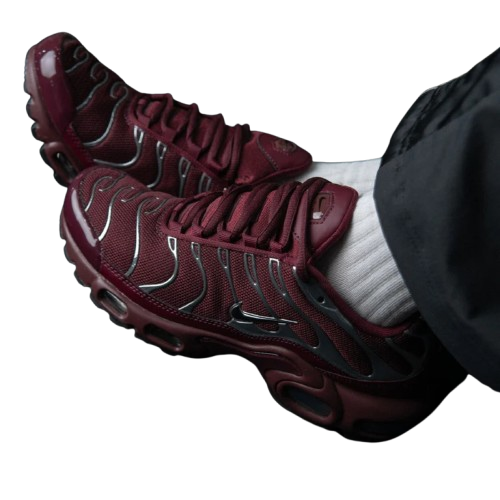Nike Air Max Plus SE Night Maroon Metallic Silver