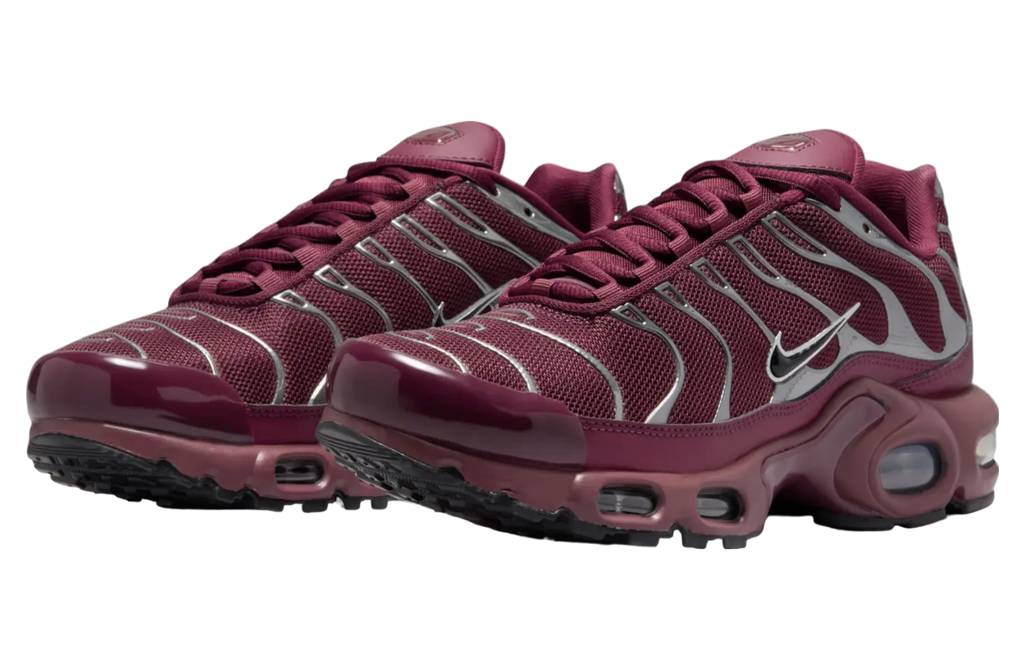 Nike Air Max Plus SE Night Maroon Metallic Silver