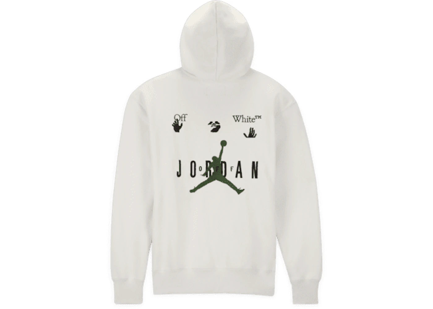 OFF-WHITE x Jordan Hoodie  White