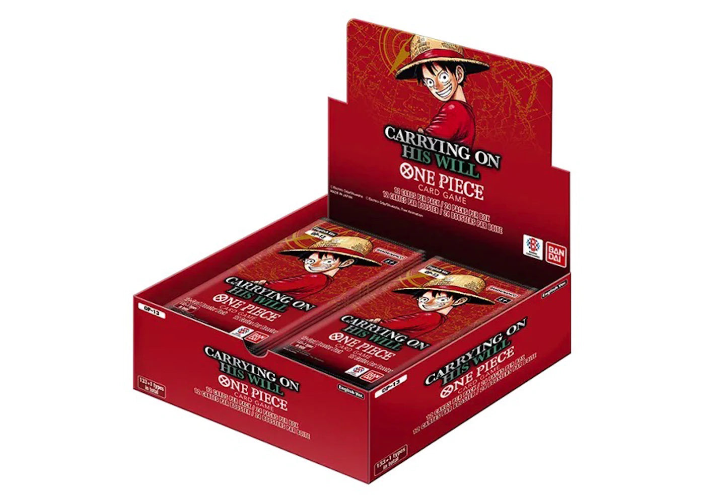 One Piece Carrying On His Will  Booster Box