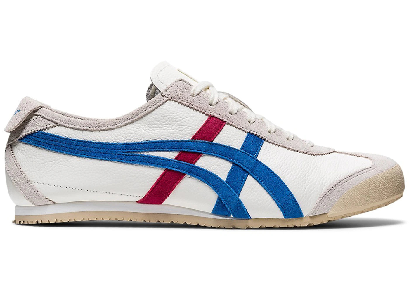 Onitsuka Tiger Mexico 66 Vintage Weiß Directoire Blau Rot