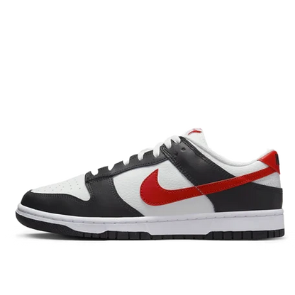 Nike Dunk Low Red Swoosh Panda