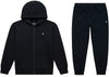 Polo Ralph Lauren Double-Knit Full-Zip Hoodie und Double-Knit Jogginghose Set Polo Black