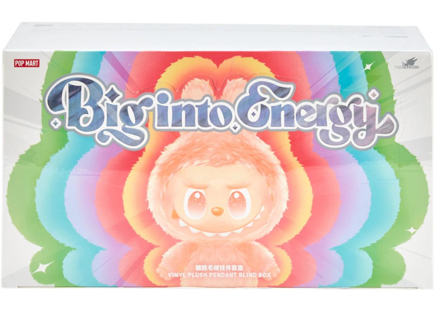 Pop Mart Labubu The Monsters Big into Energy Series Vinyl Plush Pendant Sealed Case