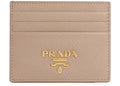 Prada Saffiano Card Holder PinkBeige
