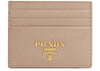 Prada Saffiano Card Holder PinkBeige